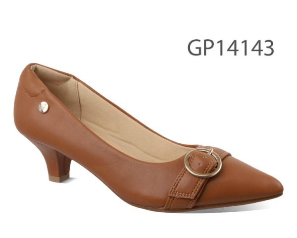 CALZADO VESTIR TACON BAJO DAMA 35-40