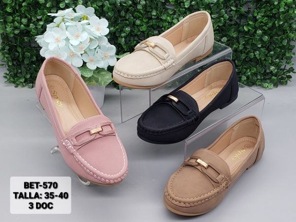 CALZADO CASUAL MOCASIN DAMA 35-40
