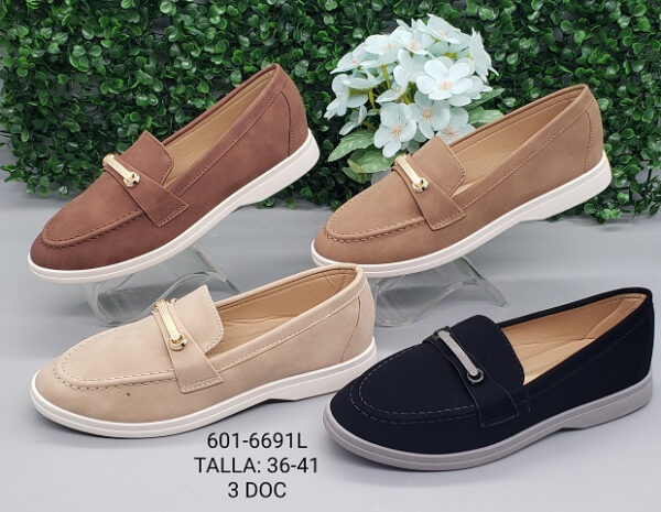 CALZADO CASUAL TIPO MOCASIN DAMA 36-41