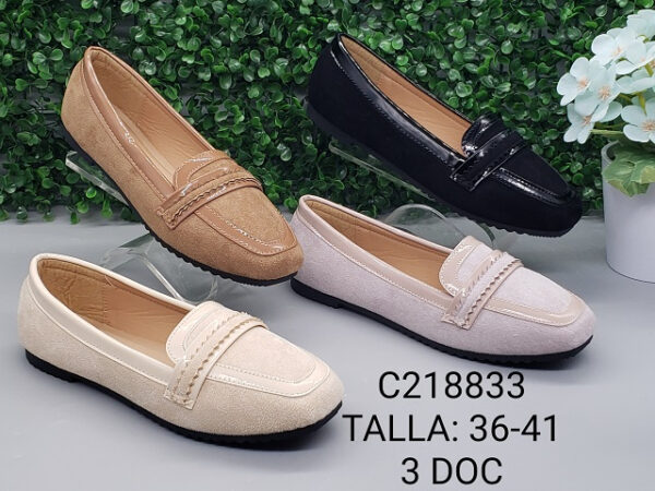 CALZADO CASUAL TIPO MOCASIN DAMA 36-41
