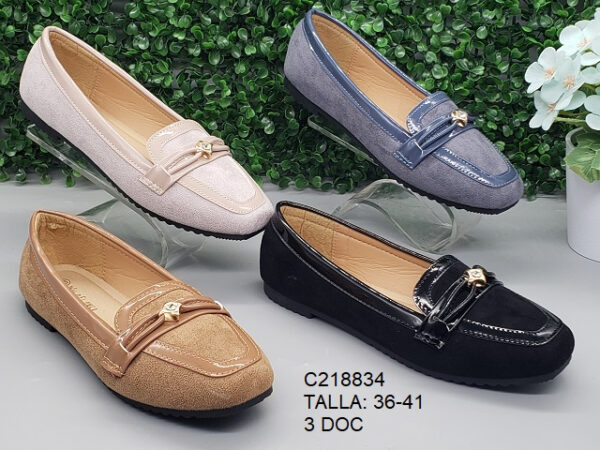CALZADO CASUAL TIPO MOCASIN DAMA 36-41 - Imagen 2