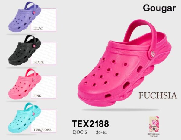SANDALIA TIPO CROCS DAMA 36-41