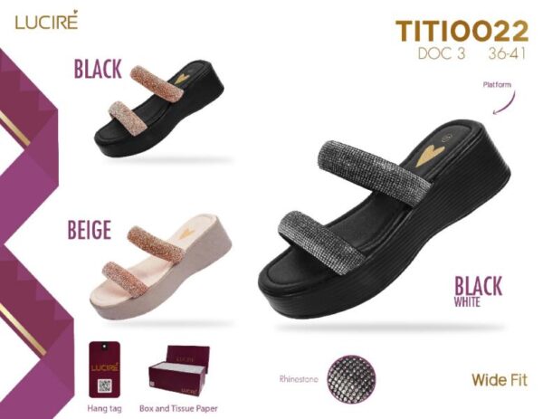 SANDALIA SUELA ANCHA DAMA 36-41