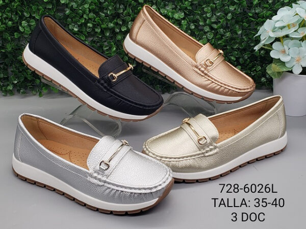 CALZADO CASUAL MOCASIN DAMA 35-40
