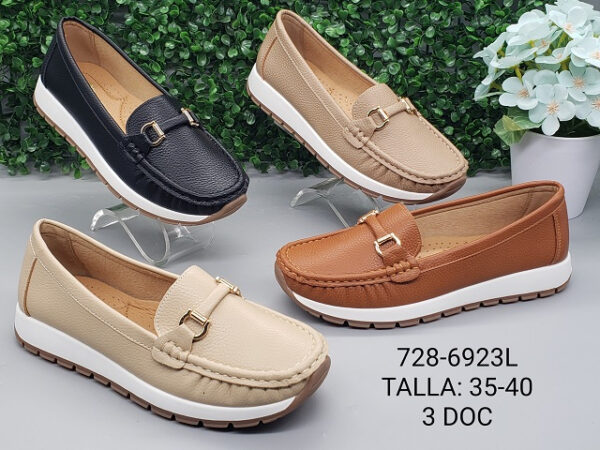 CALZADO CASUAL MOCASIN DAMA 35-40