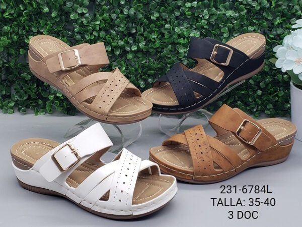 SANDALIA CUÑA DAMA 35-40