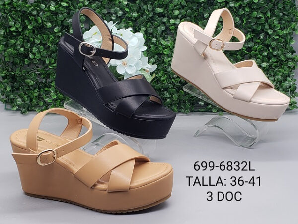 SANDALIA CUÑA PLATAFORMA DAMA 36-41