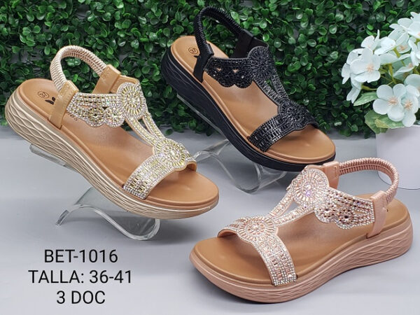 SANDALIA SUELA ANCHA DAMA 36-41